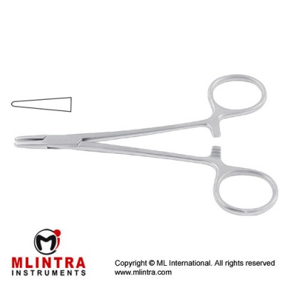 Webster Needle Holder Smooth Jaws Stainless Steel, 13 cm - 5"